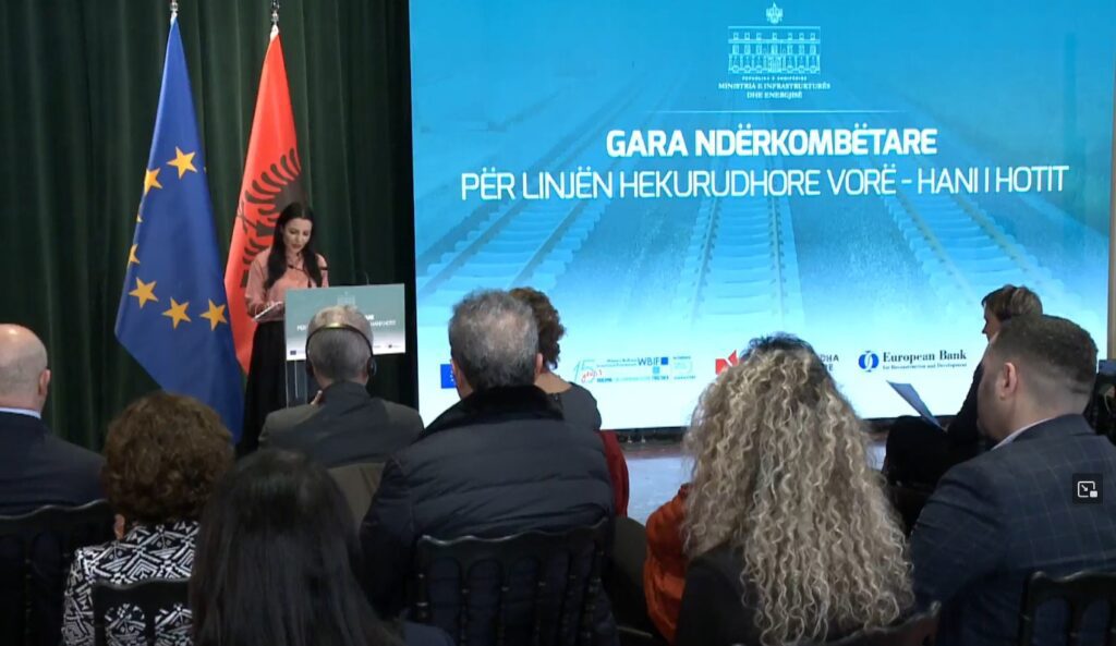 Hapet gara ndërkombëtare për ndërtimin e linjës hekurudhore Vorë-Hani i Hotit